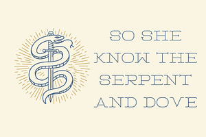 Serpent Typeface