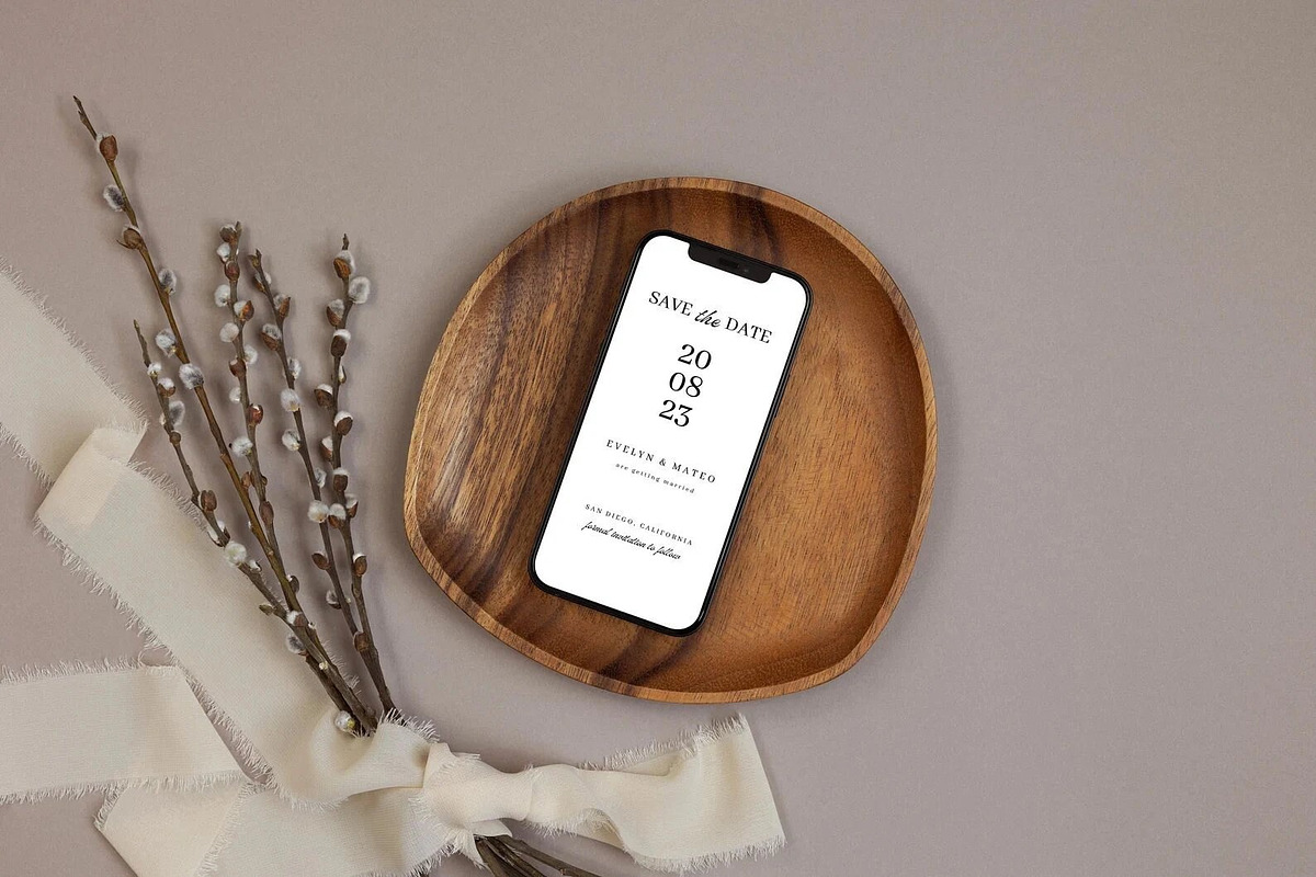 Save Our Date Text Message, an Invitation Template by LucaTheme (Photo 2 of 5)