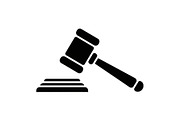 Justice Gavel Silhouette Bundle, a Graphic by hafijul (Thumbnail 3 of 14)