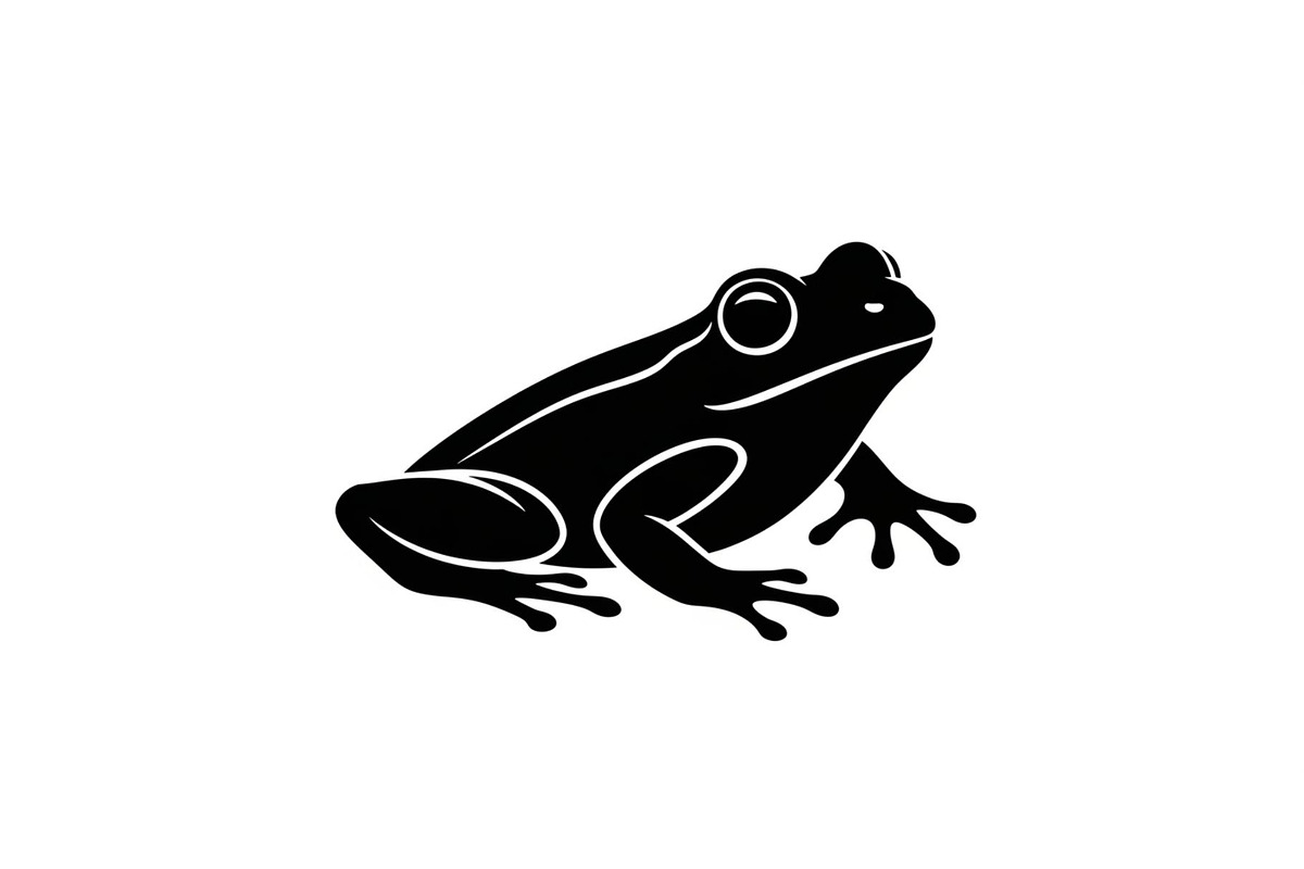 Frog Silhouette Vector Bundle, an Illustration by jahid234 (Photo 34 of 46)