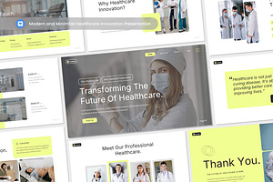 Modern & Minimalist Healthcare KEY, a Presentation Template by Antstheme