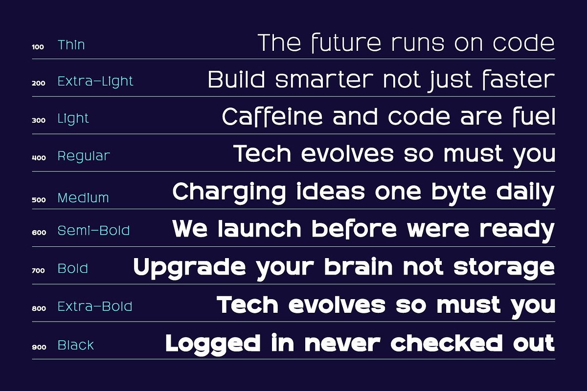 Haven Strike, a Sans Serif Font by din-studio.com (Photo 20 of 21)