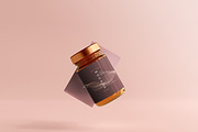 390+ Cosmetic Branding Mockup Scenes, a Cups & Container Mockup by pmvch (Thumbnail 222 of 367)
