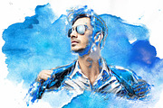 Lively Photoshop Action preview 5
