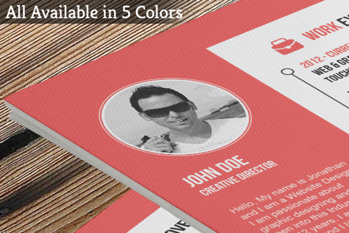 50% Off on Resume Template Bundle, a Resume Template by Made by Mancie (Photo 2 of 5)