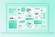 Bento Box Business Infographics, a Presentation Template by BrandPacks (Thumbnail 5 of 6)