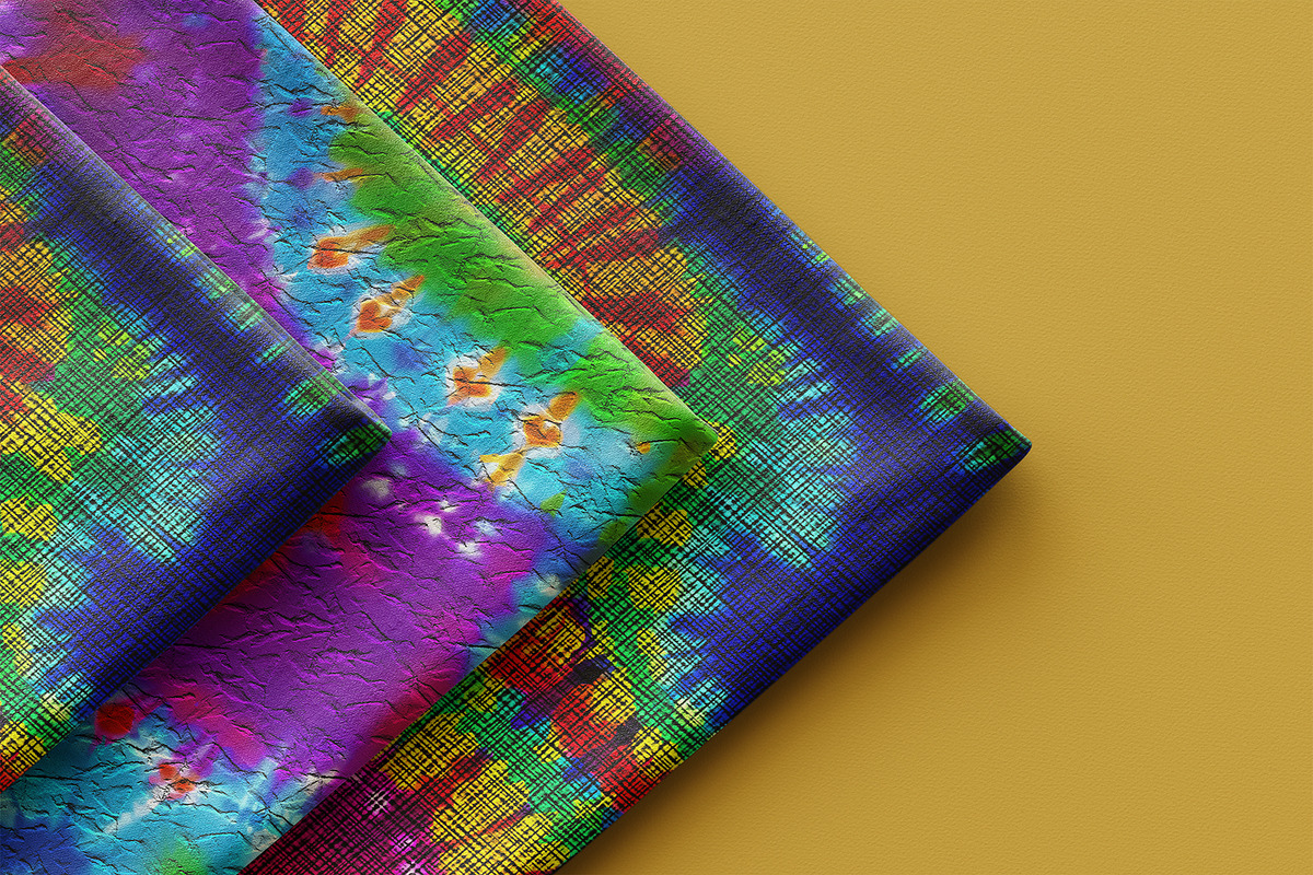 Tie-Dye Texture Digital Papers #83, a Texture Graphic by Digital Art Collectibles (Photo 2 of 5)