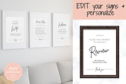 Airbnb Sign & Poster Template Bundle, a Brochure Template by Templatables (Thumbnail 3 of 10)
