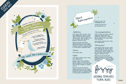 28 x EU/UK/AU Wedding Templates