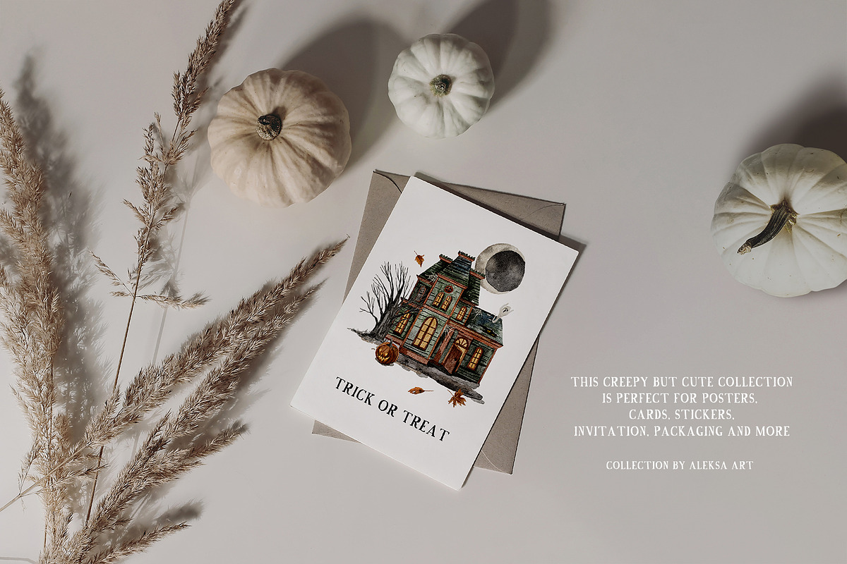 Halloween - Spoky Collection, a Seasonal Illustration by