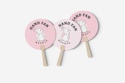 Hand Fan Mockup, a Product Mockup by bimockup (Thumbnail 2 of 6)