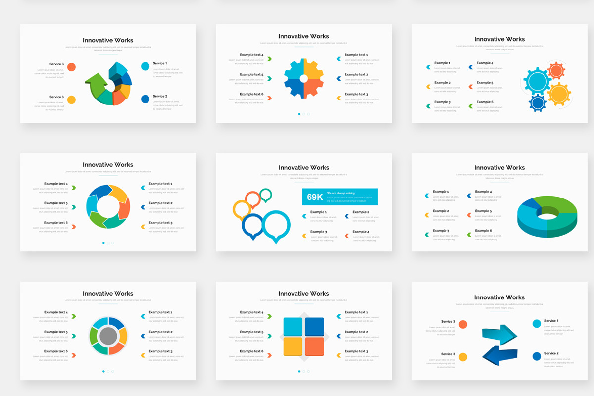 Innovation Process Powerpoint, a Presentation Template by One Percent ...