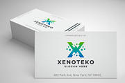 Digital Technology Letter X Logo, a Branding & Logo Template by Design_Planet (Thumbnail 1 of 3)