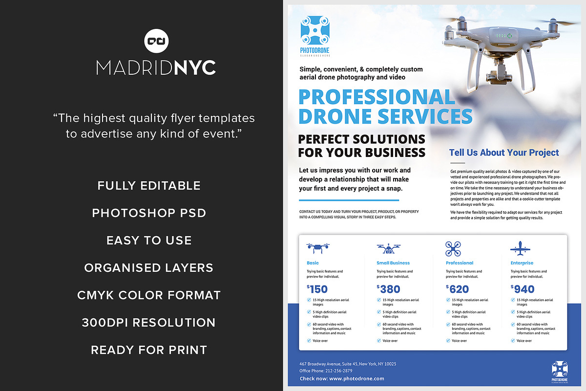 Pricing Business Flyer, a Flyer Template by MadridNYC (Photo 2 of 3)