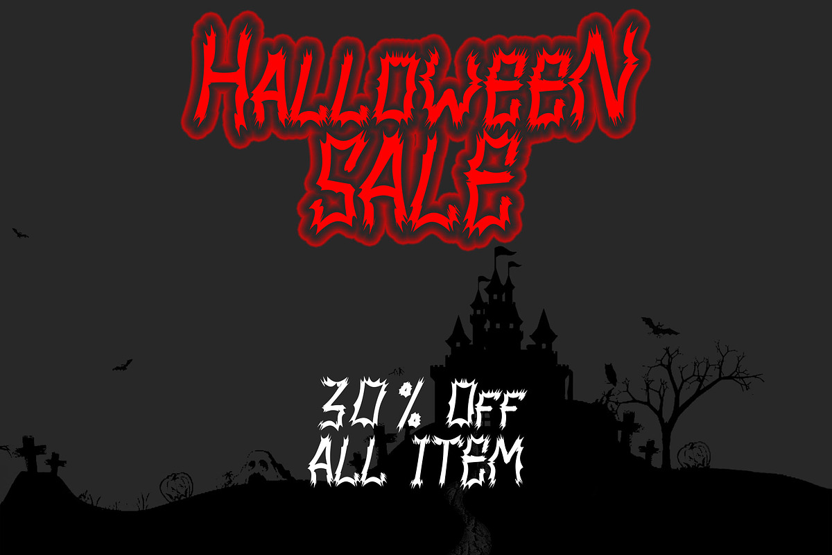 MOOTANS - Halloween Font, a Font by NTC Graphic (Photo 4 of 8)