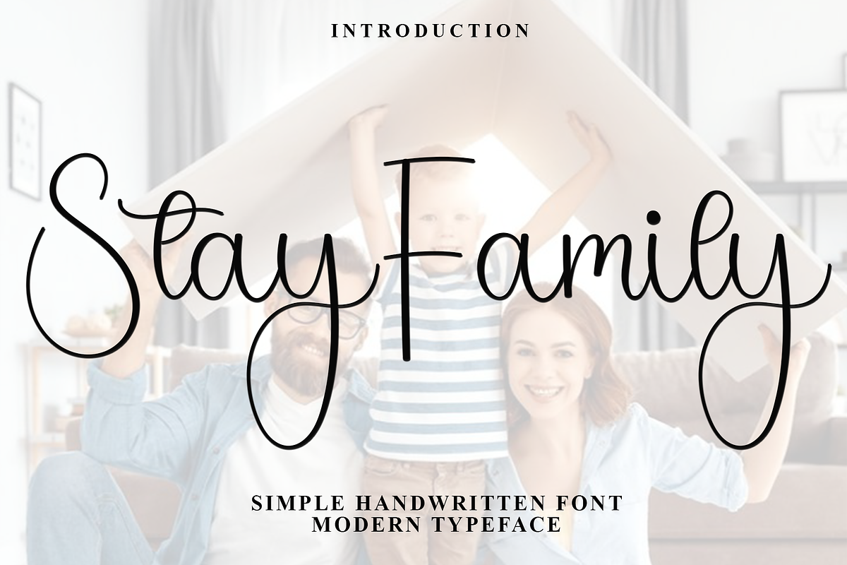 Stay Family, a Handwritten Font by FreshTypeINK (Photo 1 of 8)