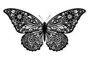 Butterfly Silhouette SVG Bundle, an Illustration by Gaye Art (Thumbnail 19 of 31)