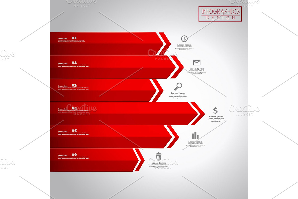 Financial Infographic Template, a Presentation Template by TotallypicRF