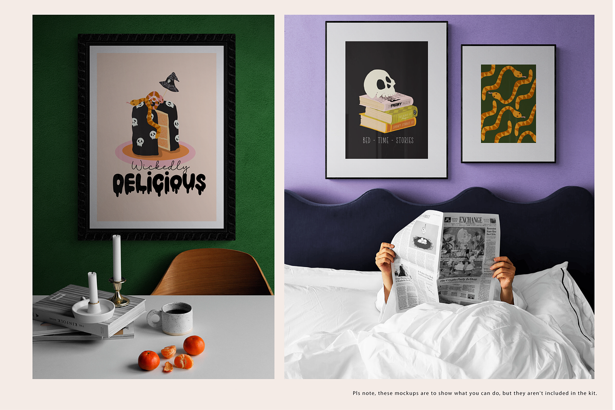 Wickedly Delicious Halloween, a Seasonal Illustration by CreaFlowDesign (Photo 7 of 8)