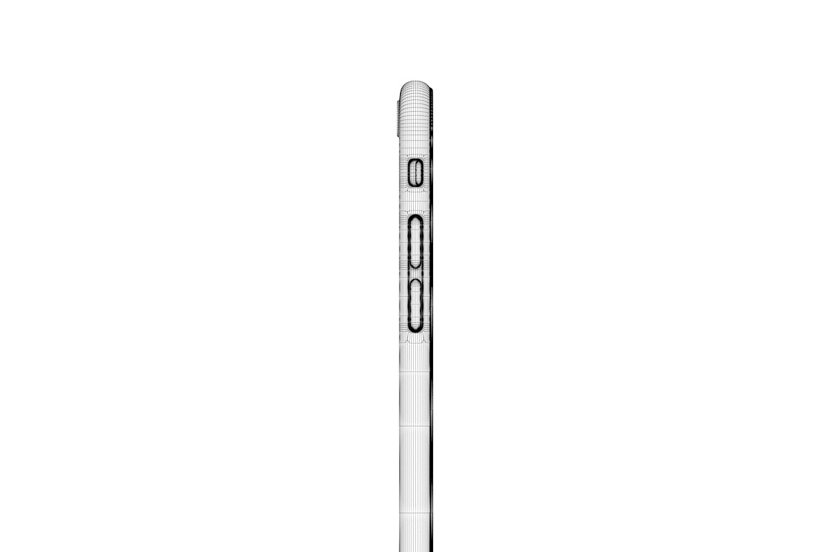 Black smartphone, an Object 3D Model by CGAxis (Photo 6 of 12)