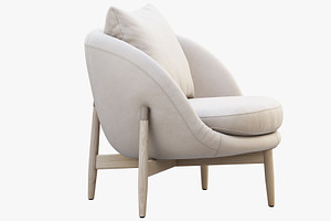 Linteloo Heath Armchair 3d Model