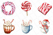 Christmas Candy Sublimation Clipart, an Illustration by DreamPrint404 (Thumbnail 4 of 5)
