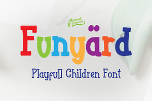 Funyard - Playful Cute Kids Font