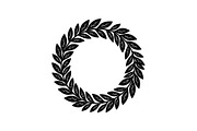 Leaf Laurel Wreath Frame Bundle, an Illustration by Gaye Art (Thumbnail 38 of 51)
