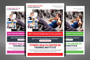 Fitness Flyers bundle, a Flyer Template by Graphic Templates (Thumbnail 3 of 9)
