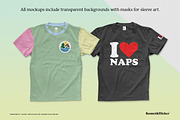 Awesome Apparel Mockups Bundle, a Shirt Mockup by Komet & Flicker (Thumbnail 6 of 14)