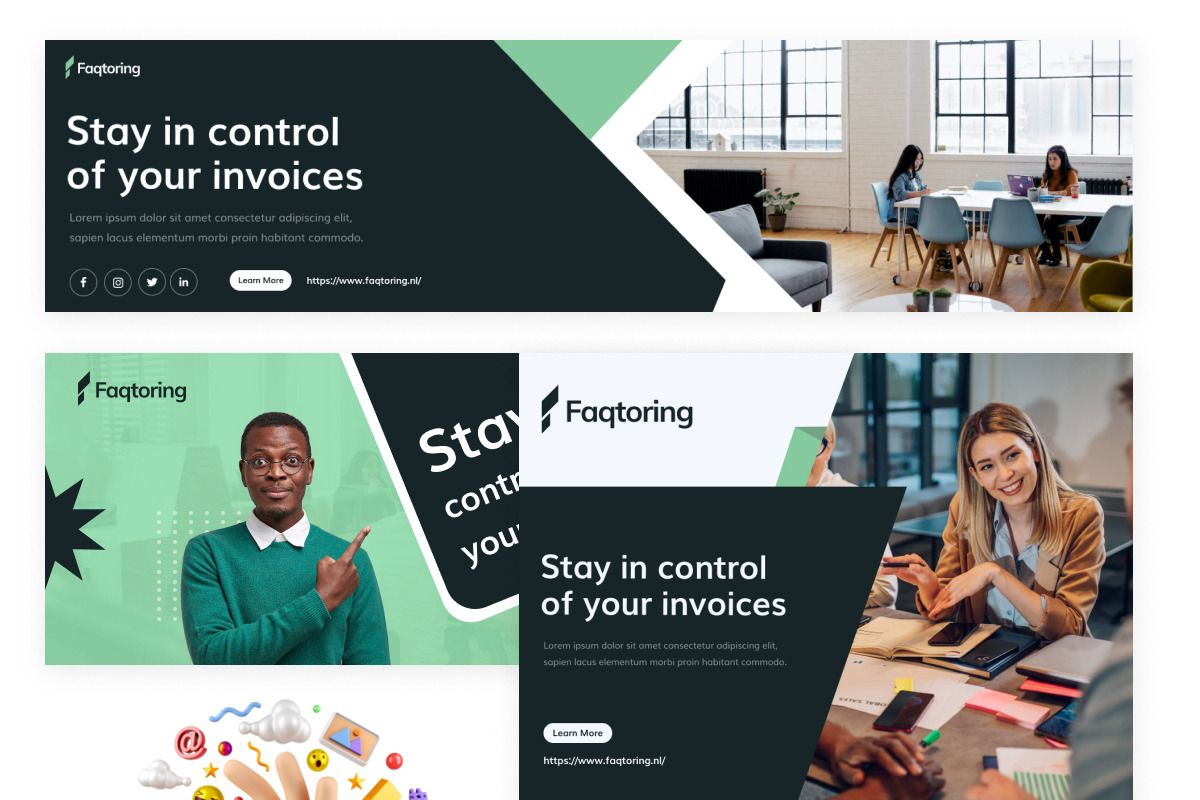 Social Media Post Template, a Social Media Template by ArtGalaxy (Photo 1 of 4)