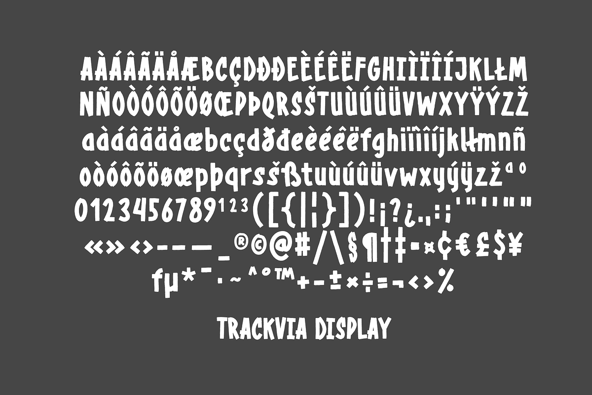 Trackvia - Street Vibes Font, a Handwritten Font by Uncarving (Photo 9 of 11)
