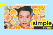 Simple Modern Opener, a Templates & Theme by Motion Imperia (Thumbnail 1 of 3)