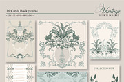 Vintage Tropical Bouquet, a Pattern Graphic by Collection by VY (Thumbnail 4 of 11)