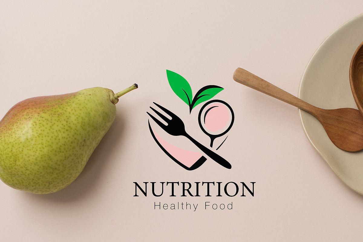 Modern Dietitian Logo Collection, a Branding & Logo Template by YUDesignStore (Photo 6 of 13)