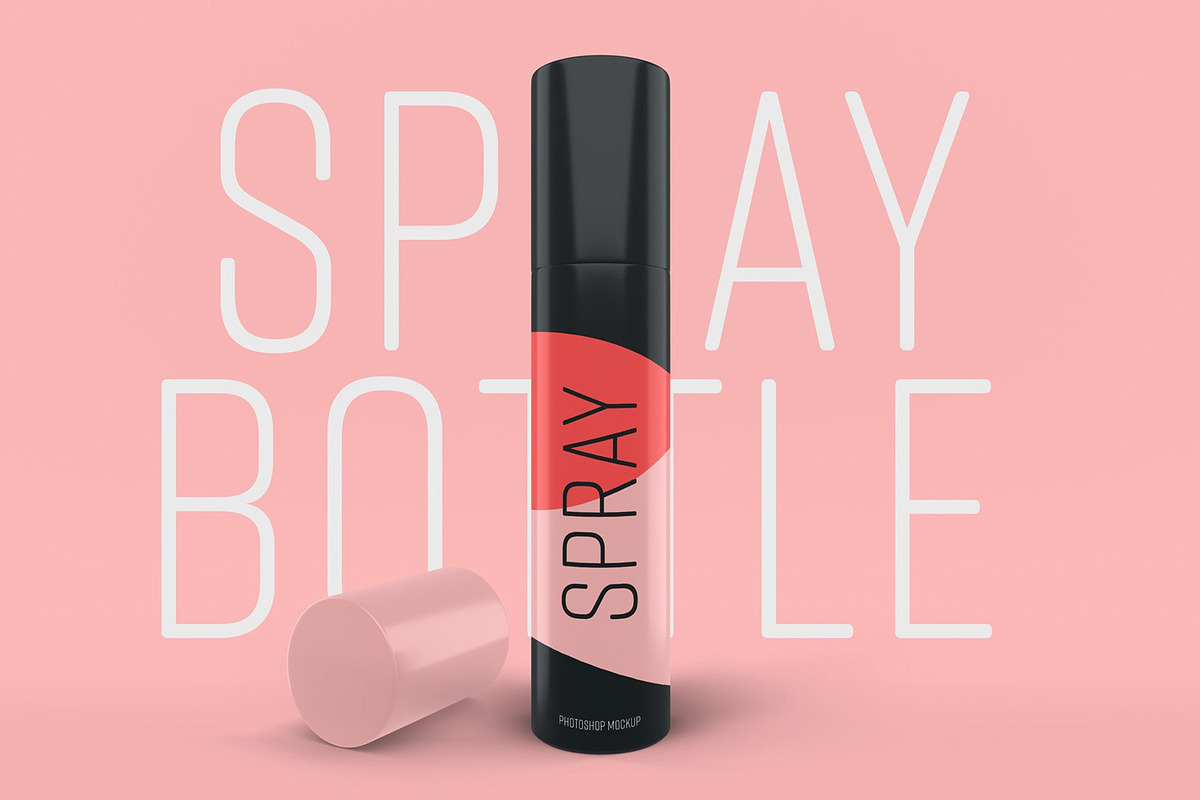 Spray Bottle Mockup, a Product Mockup by Medialoot (Photo 1 of 7)