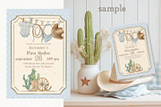 Wild West Baby Cowboy Set, a Work Illustration by AlenaVlasko stock Market (Thumbnail 5 of 7)