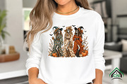 Halloween Skeleton Witch Women, a Seasonal Illustration by Craft Nest (Thumbnail 3 of 6)
