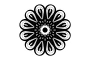 Black and White Mandala Patterns Set, a Decorative Illustration by NJ Himel (Thumbnail 72 of 101)
