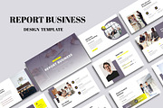 Report Business Powerpoint, a Presentation Template by yanindesign (Thumbnail 1 of 5)