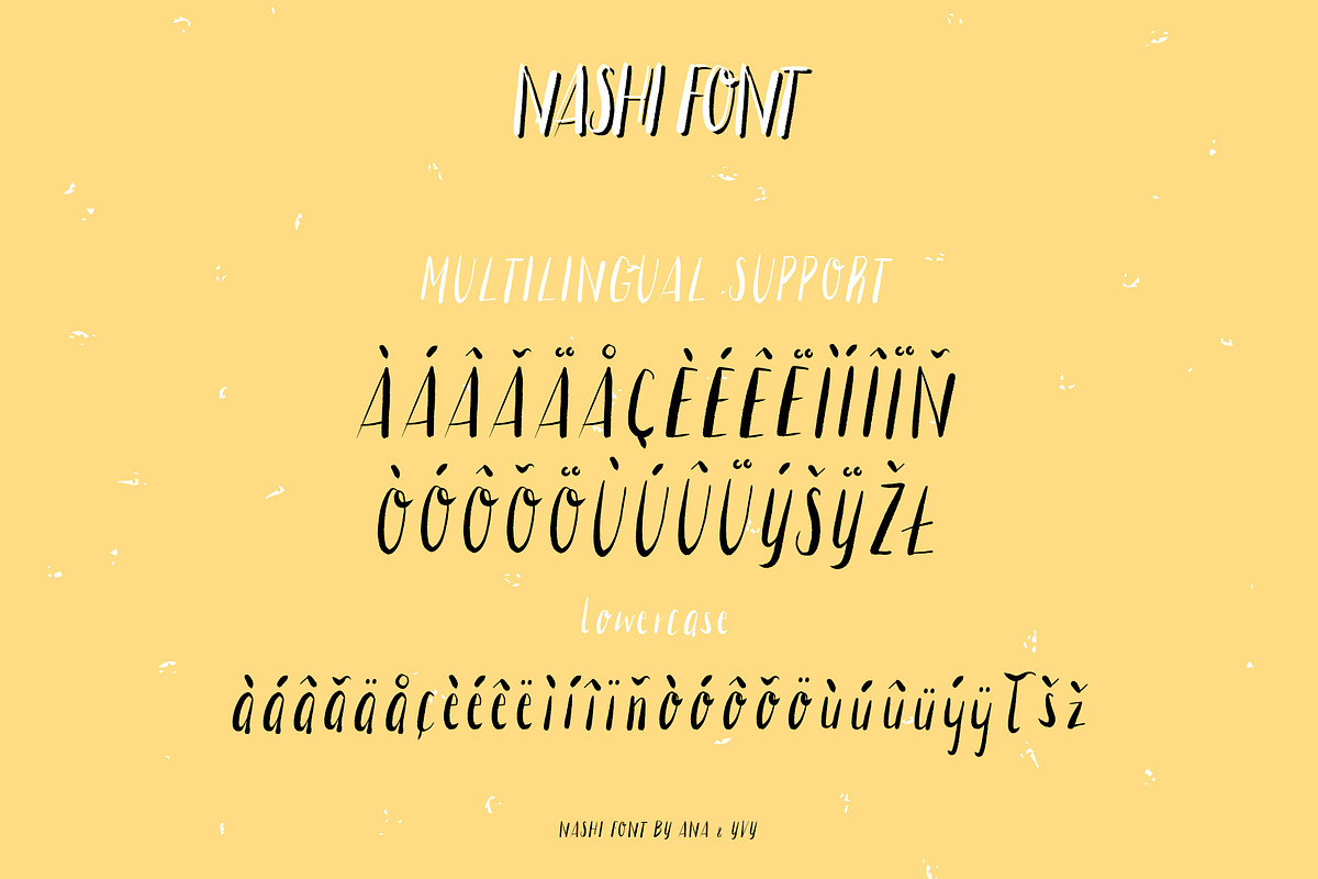 Nashi - Handwritten Quote Font, a Font by ana & yvy (Photo 6 of 7)