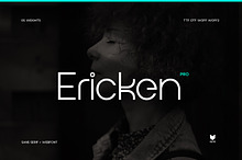 Ericken Display Typeface