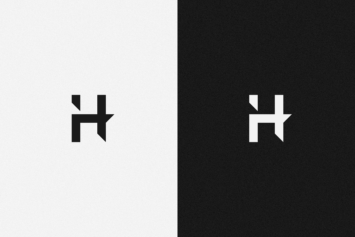Minimalist Letter H Logo Template, a Branding & Logo Template by odyste (Photo 2 of 4)