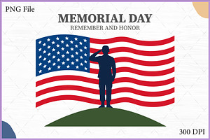 Patriotic Soldier USA Flag SVG PNG, a Person Illustration by Gfx Expert Team