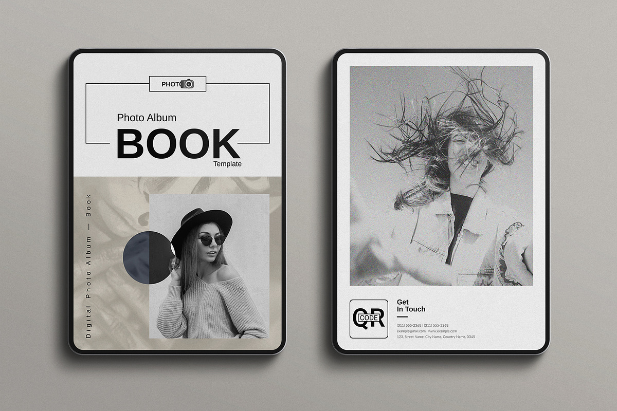 Digital Photo Album Book Template, a Brochure Template by E-Type (Photo 10 of 10)