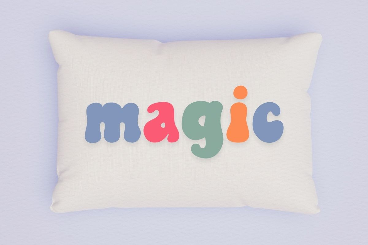 Joyful Retro | Display Font, a Handwritten Font by AnningArts (Photo 3 of 7)