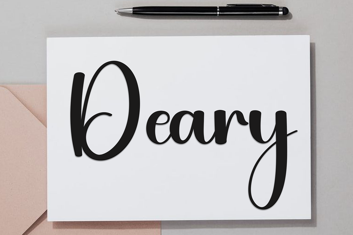 Sister, a Handwritten Font by InermediaSTUDIO (Photo 2 of 2)