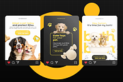 Social Media – PetShop (Psd+Canva), a Social Media Template by Nina Shaw (Thumbnail 4 of 11)