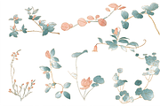 Flower elements in Vintage style, an Object Graphic by marukopum (Thumbnail 6 of 7)
