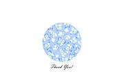 Hydrangea Watercolor Seamles Pattern, an Illustration by OlDm_Shop (Thumbnail 9 of 9)